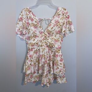 Floral romper